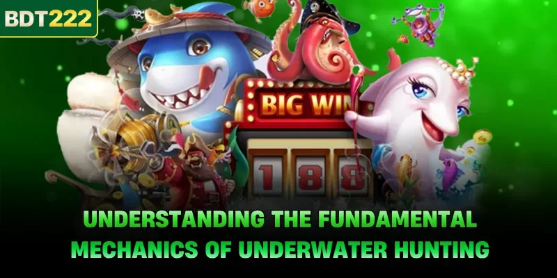 Understanding the fundamental mechanics of underwater hunting
